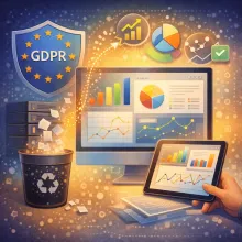 Suppression des données et RGPD : préserver les KPI avant d'effacer